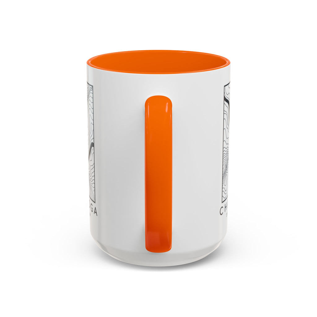 Chattanooga Topo Map Accent Mug