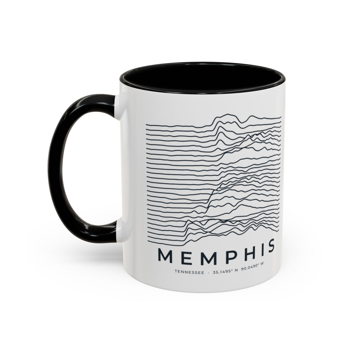 Memphis Ridgeline Accent Mug