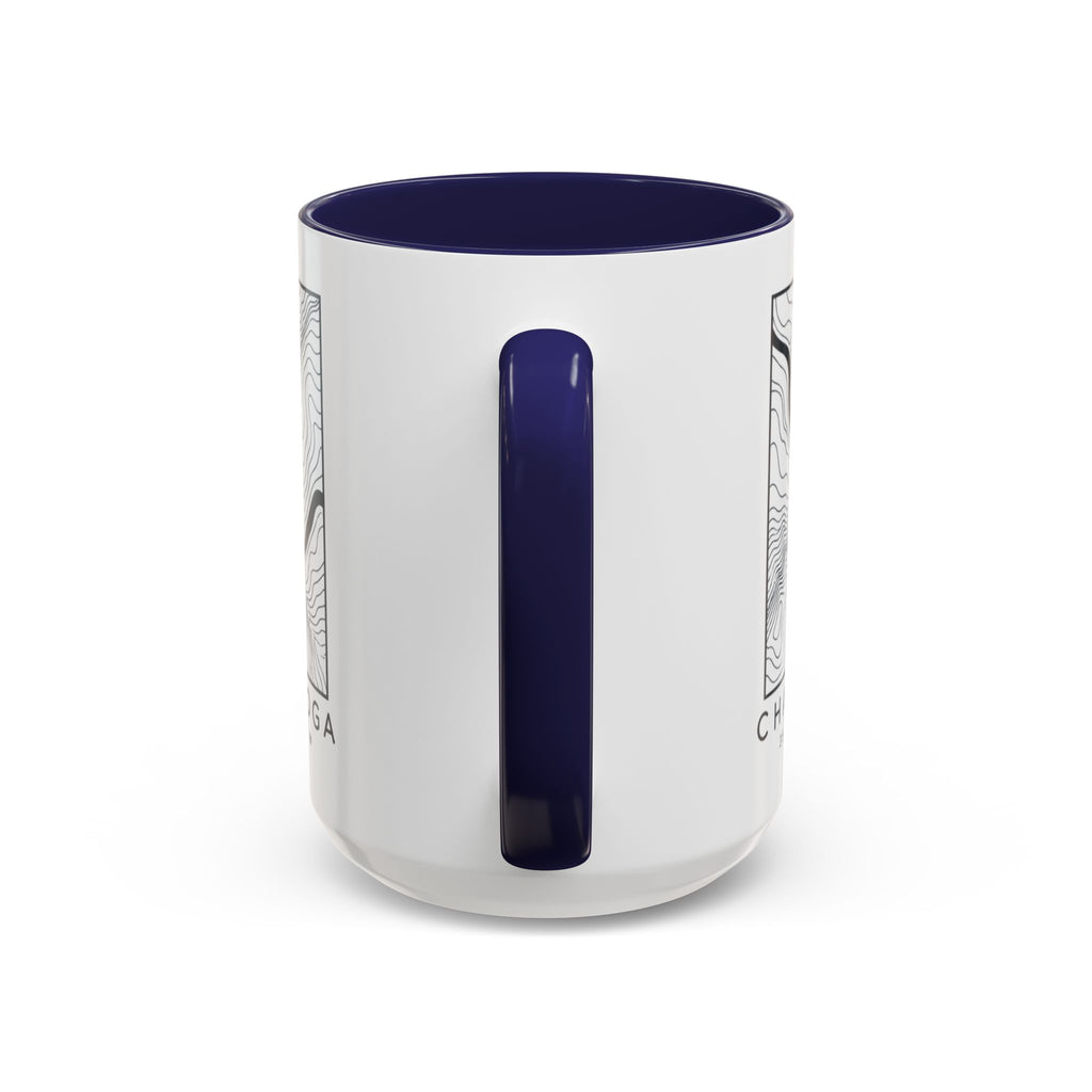 Chattanooga Topo Map Accent Mug