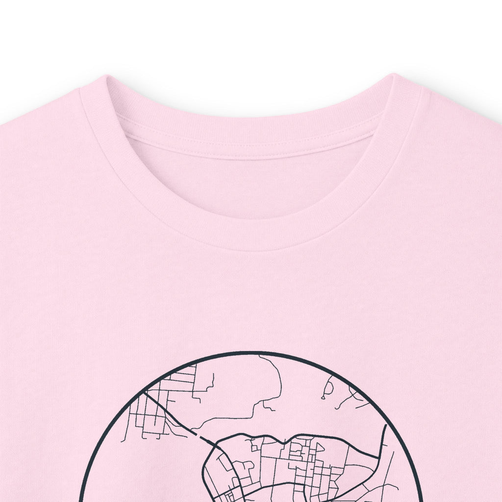 Clarksville Street Map Long Sleeve T-Shirt