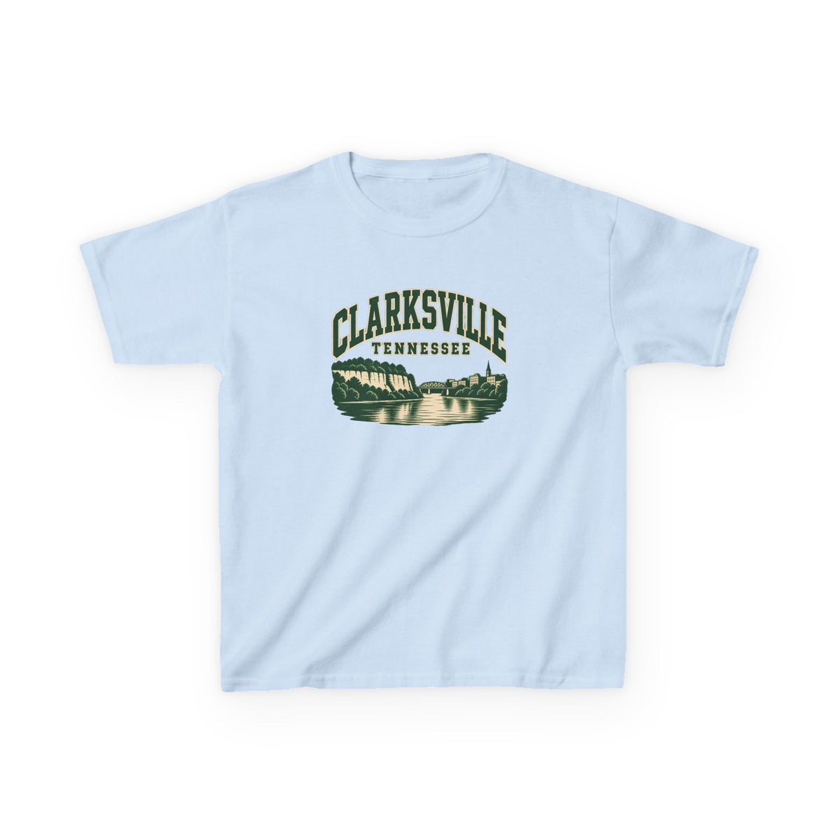 Clarksville Vintage Varsity Kids T-Shirt