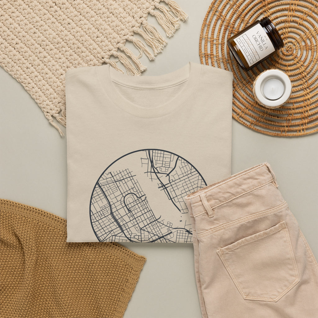 Nashville Street Map T-Shirt