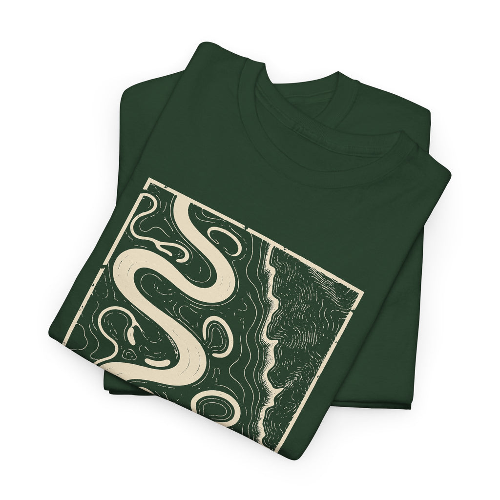 Memphis Topo Map T-Shirt