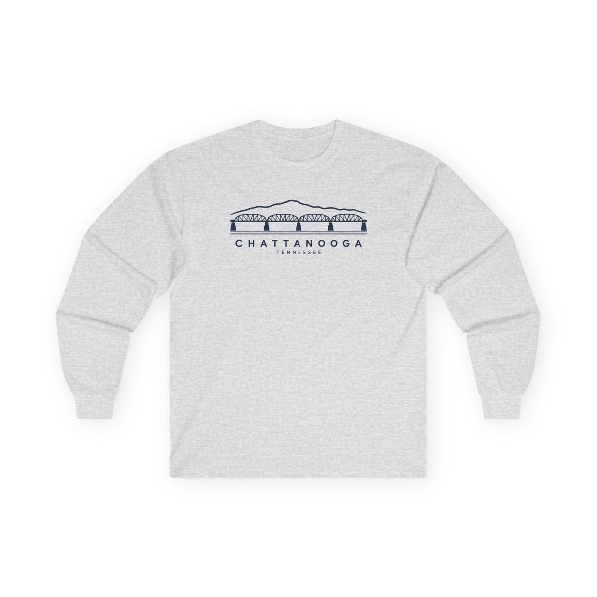 Chattanooga Walnut Street Bridge Long Sleeve T-Shirt