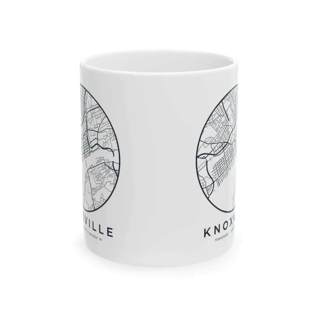 Knoxville Street Map Mug