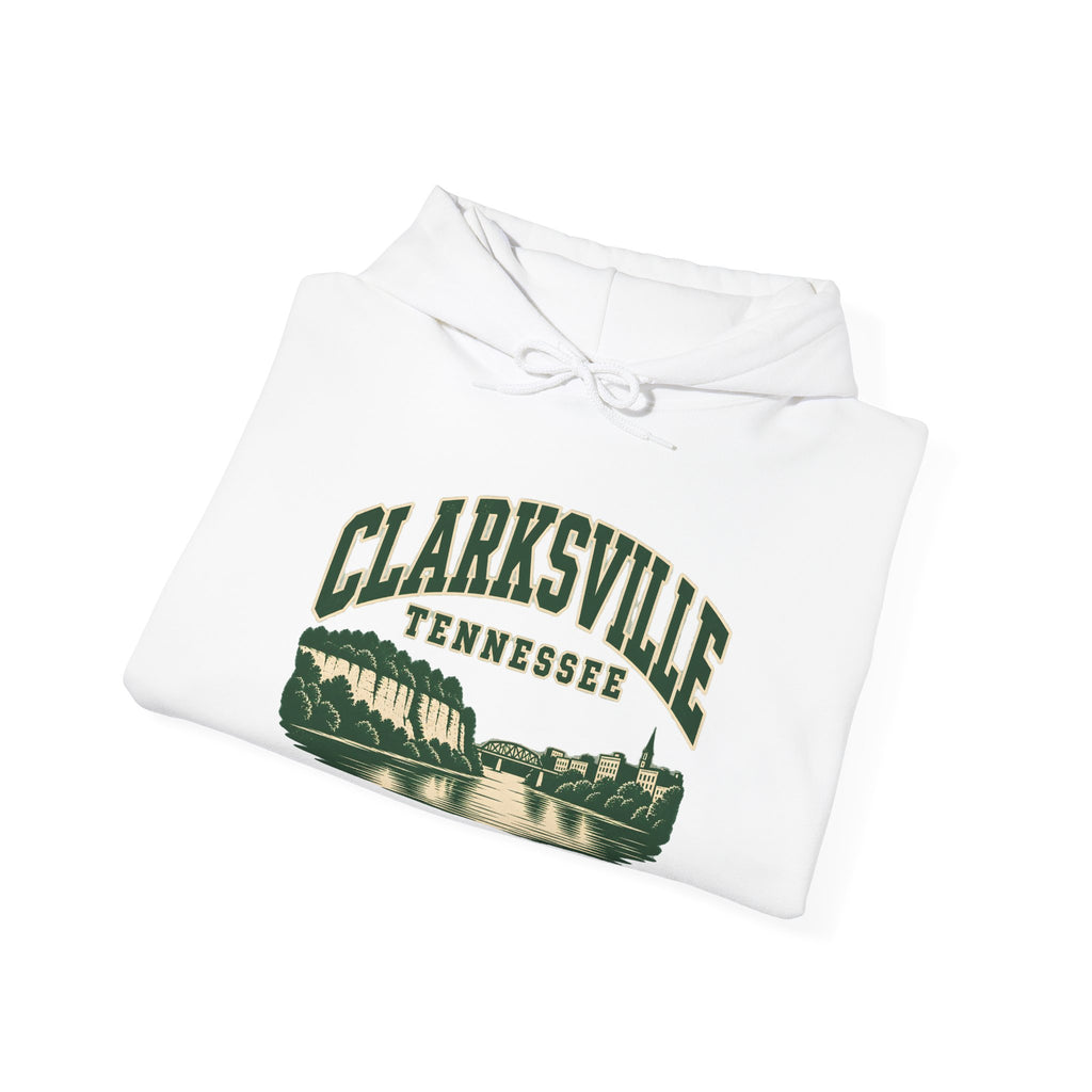 Clarksville Vintage Varsity Hoodie