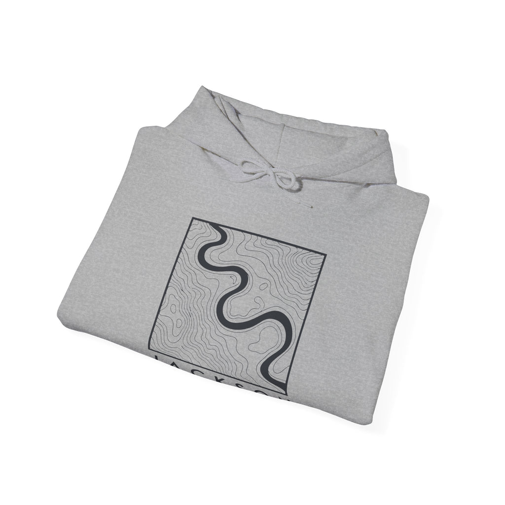 Jackson Topo Map Hoodie