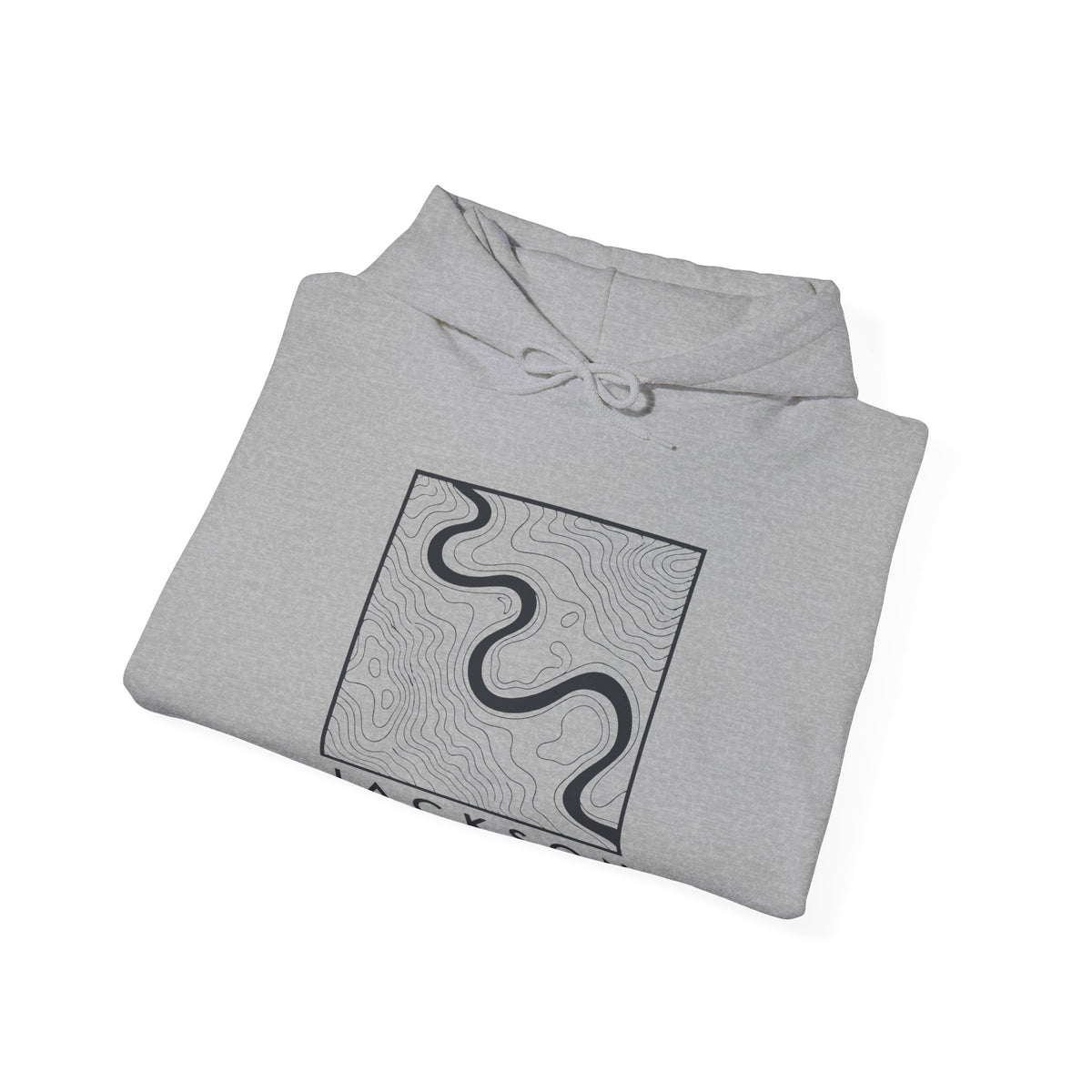 Jackson Topo Map Hoodie