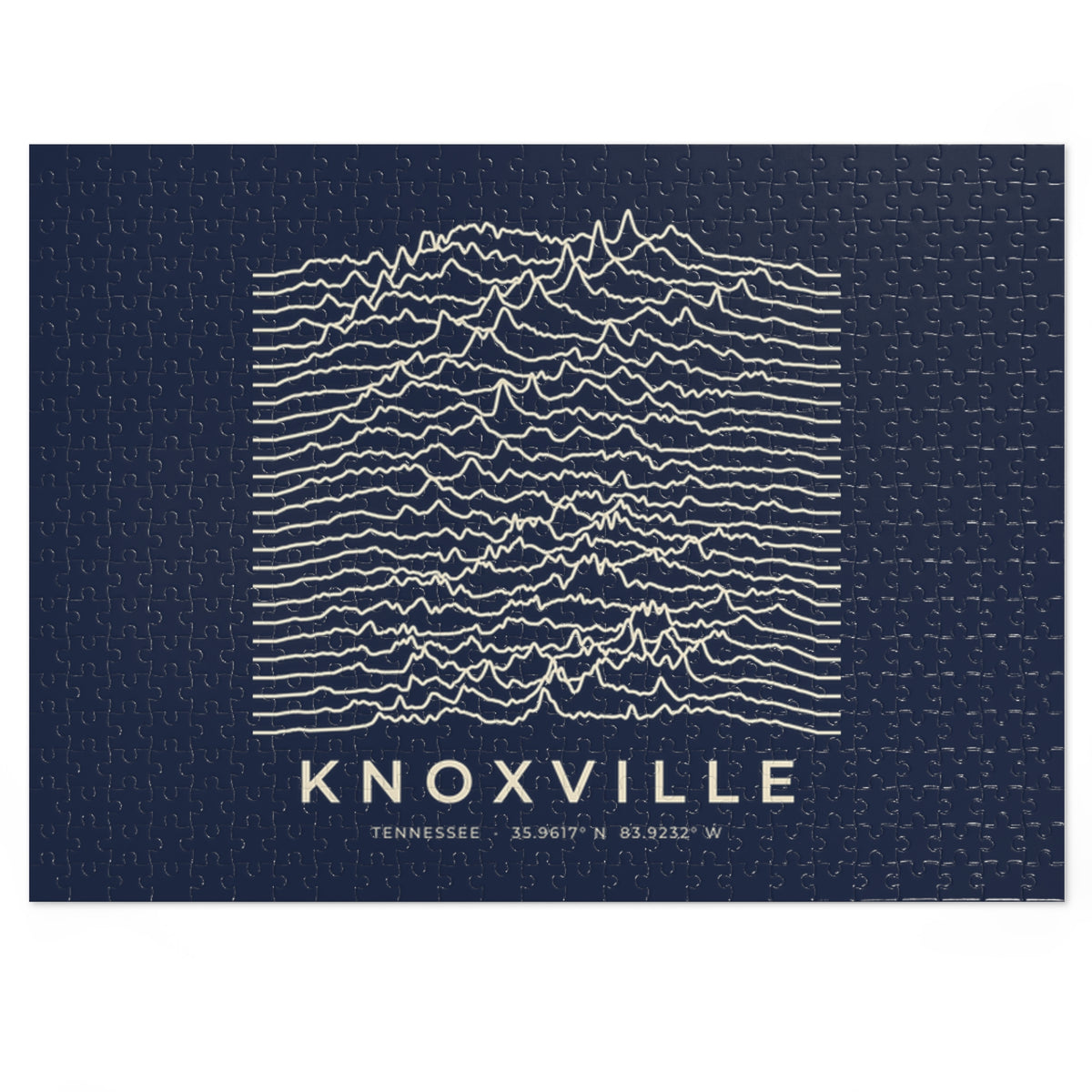 Knoxville Ridgeline Puzzle (Navy)
