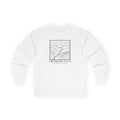 Johnson City Topo Map Long Sleeve T-Shirt