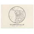 Clarksville Street Map Puzzle