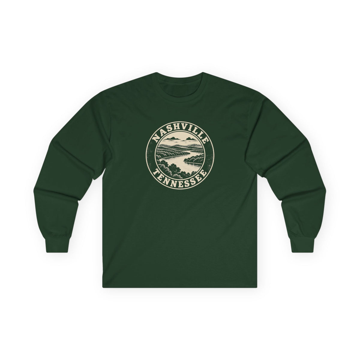 Nashville Park Badge Long Sleeve T-Shirt