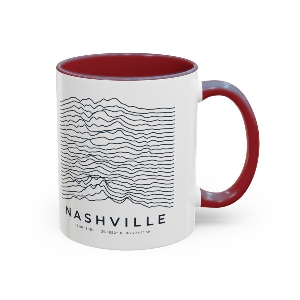 Nashville Ridgeline Accent Mug