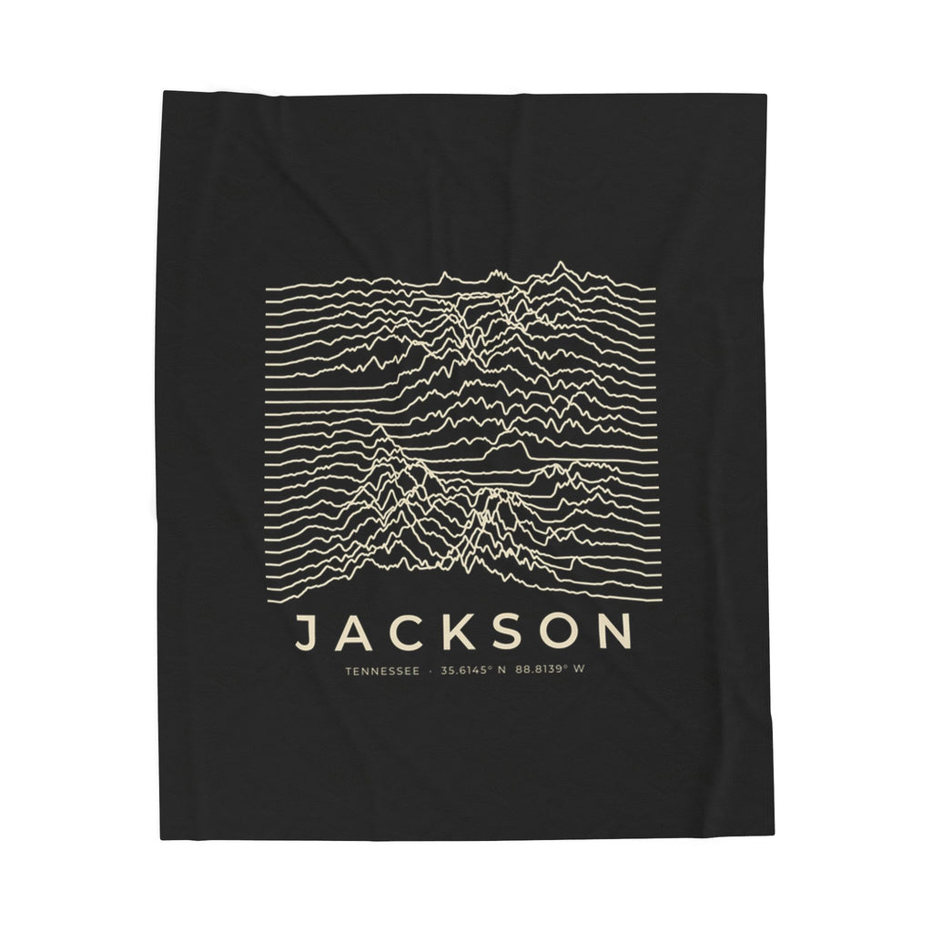 Jackson Ridgeline Blanket (Black)
