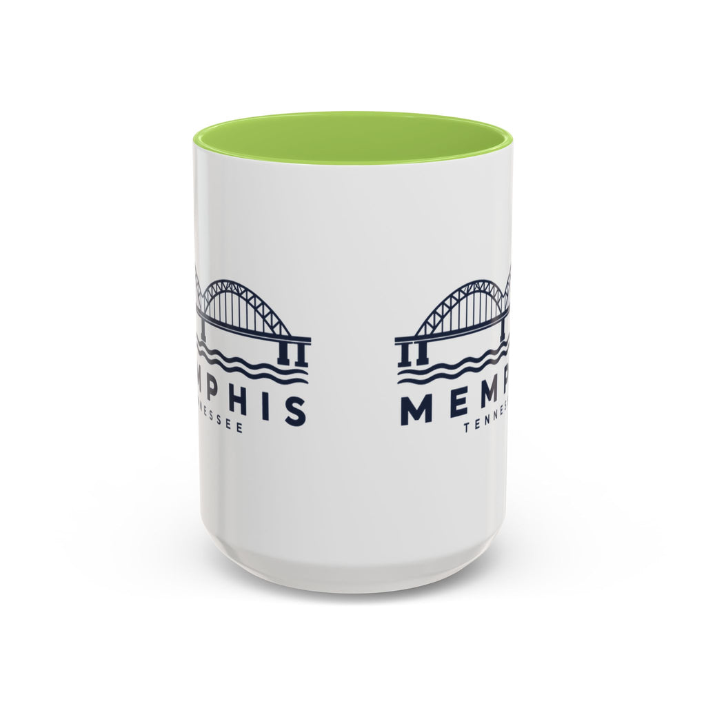 Memphis Hernando de Soto Bridge Accent Mug
