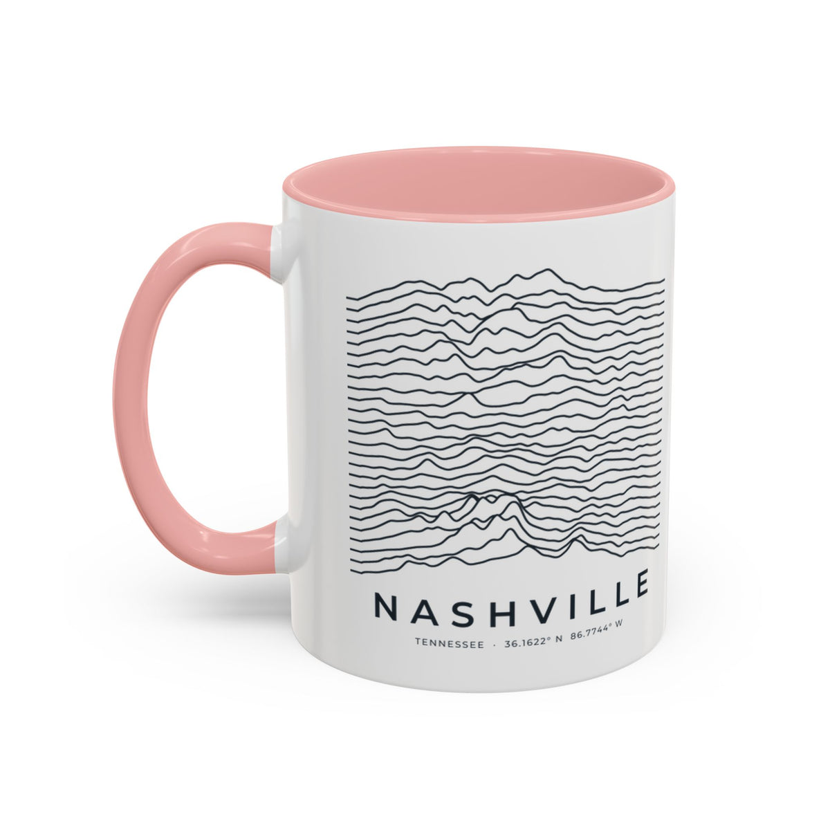 Nashville Ridgeline Accent Mug