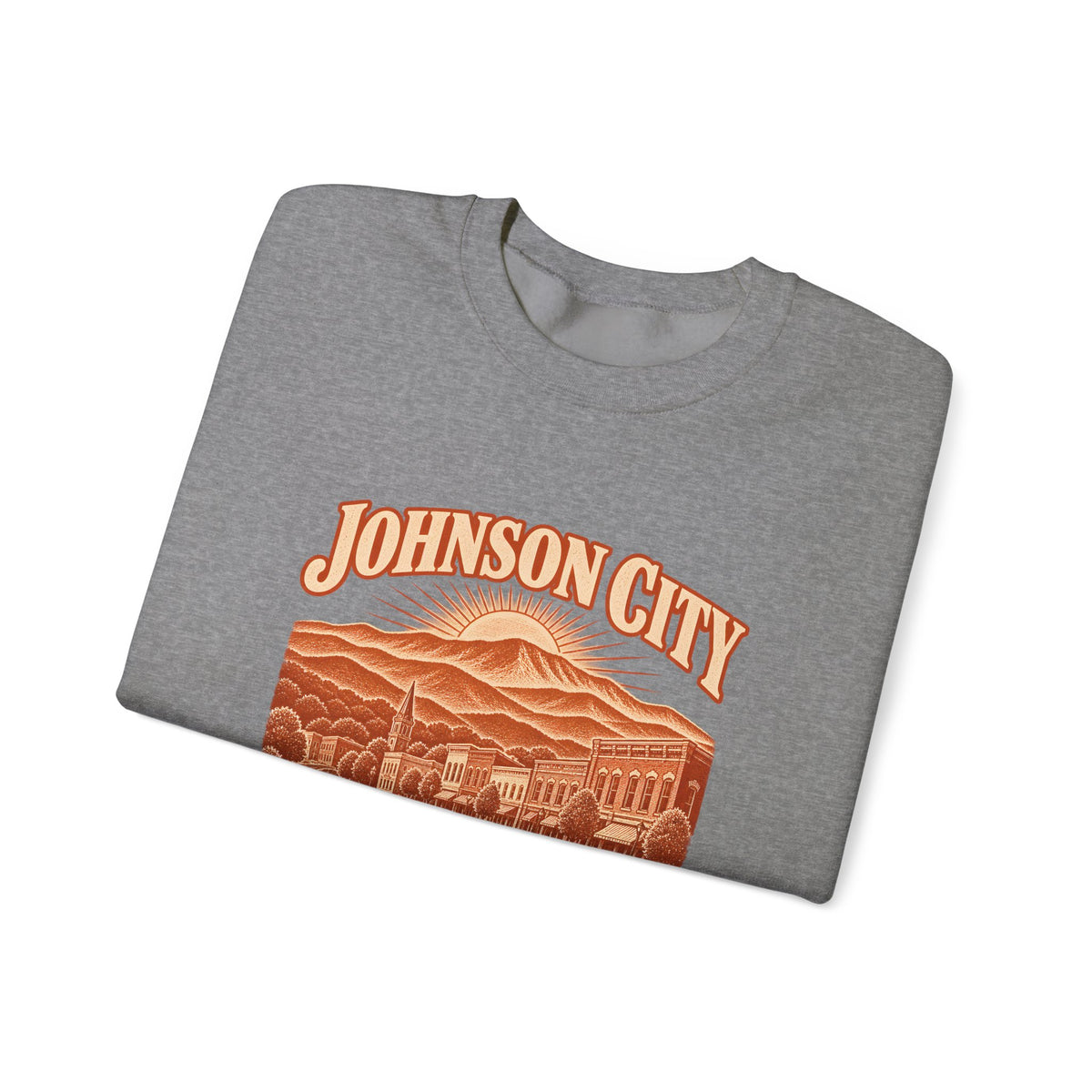 Johnson City Engraved Valley Crewneck Sweatshirt