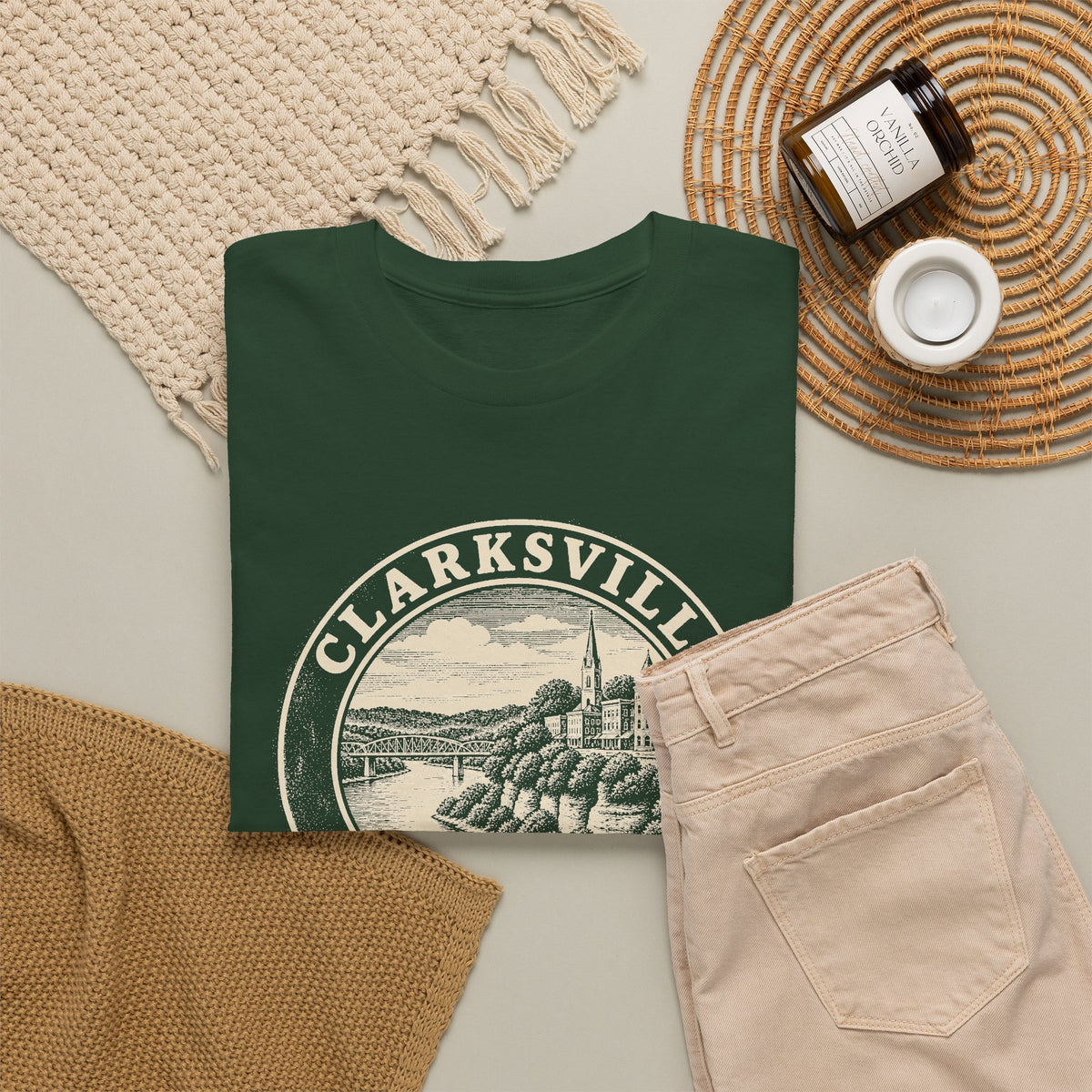Clarksville Park Badge T-Shirt