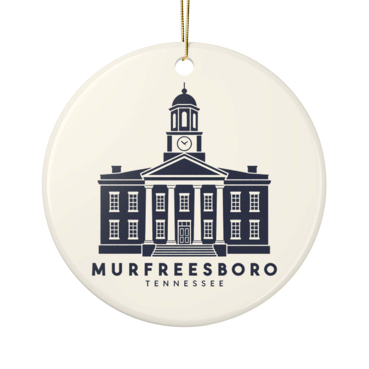 Murfreesboro Rutherford County Courthouse Ornament