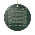 Murfreesboro Ridgeline Ornament (Forest Green)