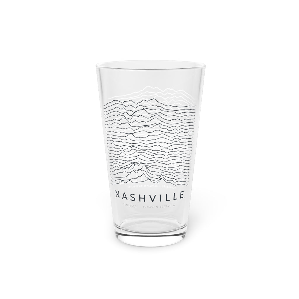 Nashville Ridgeline Pint Glass