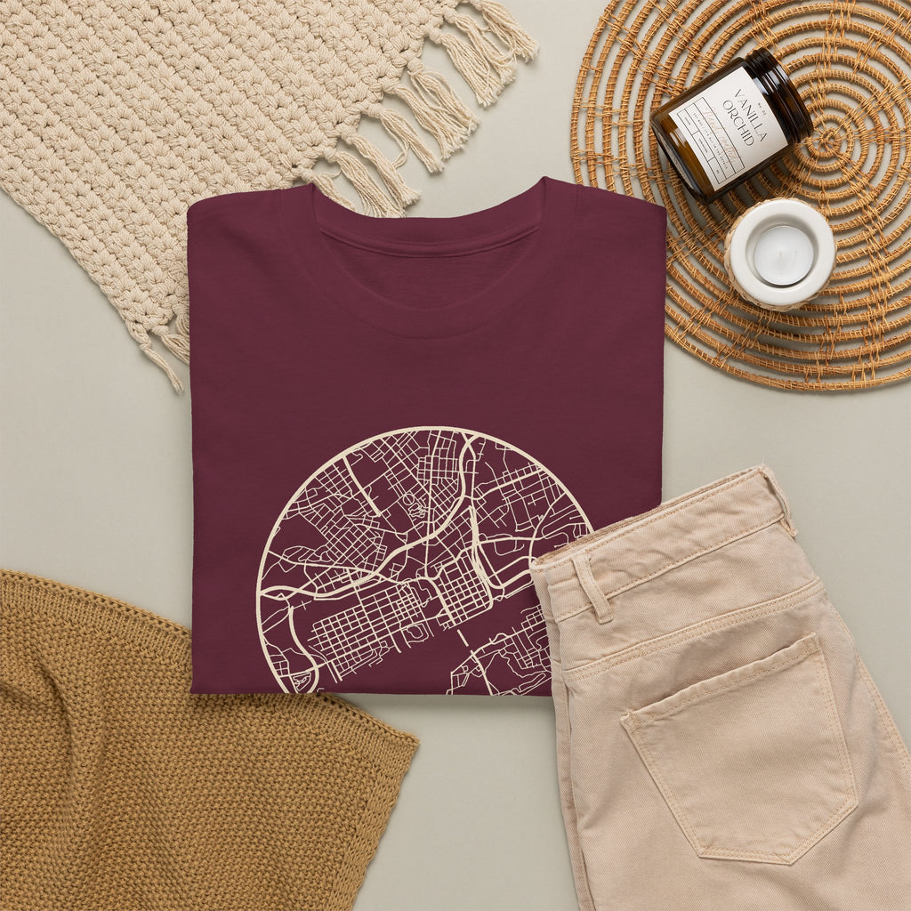 Knoxville Street Map T-Shirt
