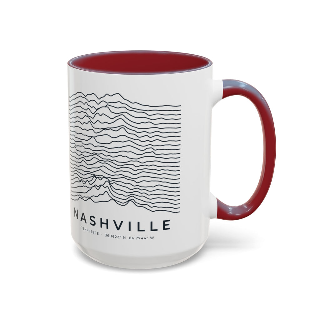 Nashville Ridgeline Accent Mug