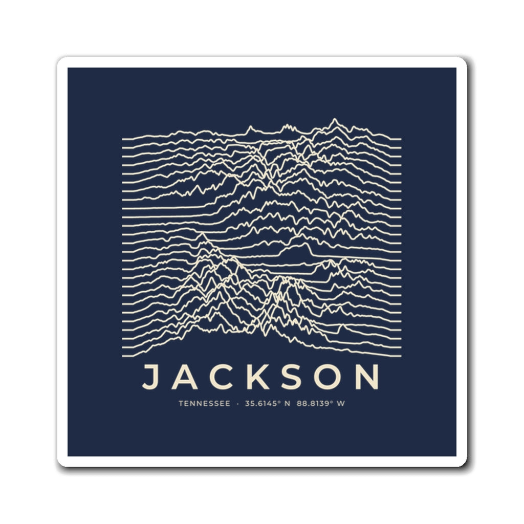 Jackson Ridgeline Magnet (Navy)