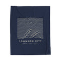 Johnson City Ridgeline Blanket (Navy)