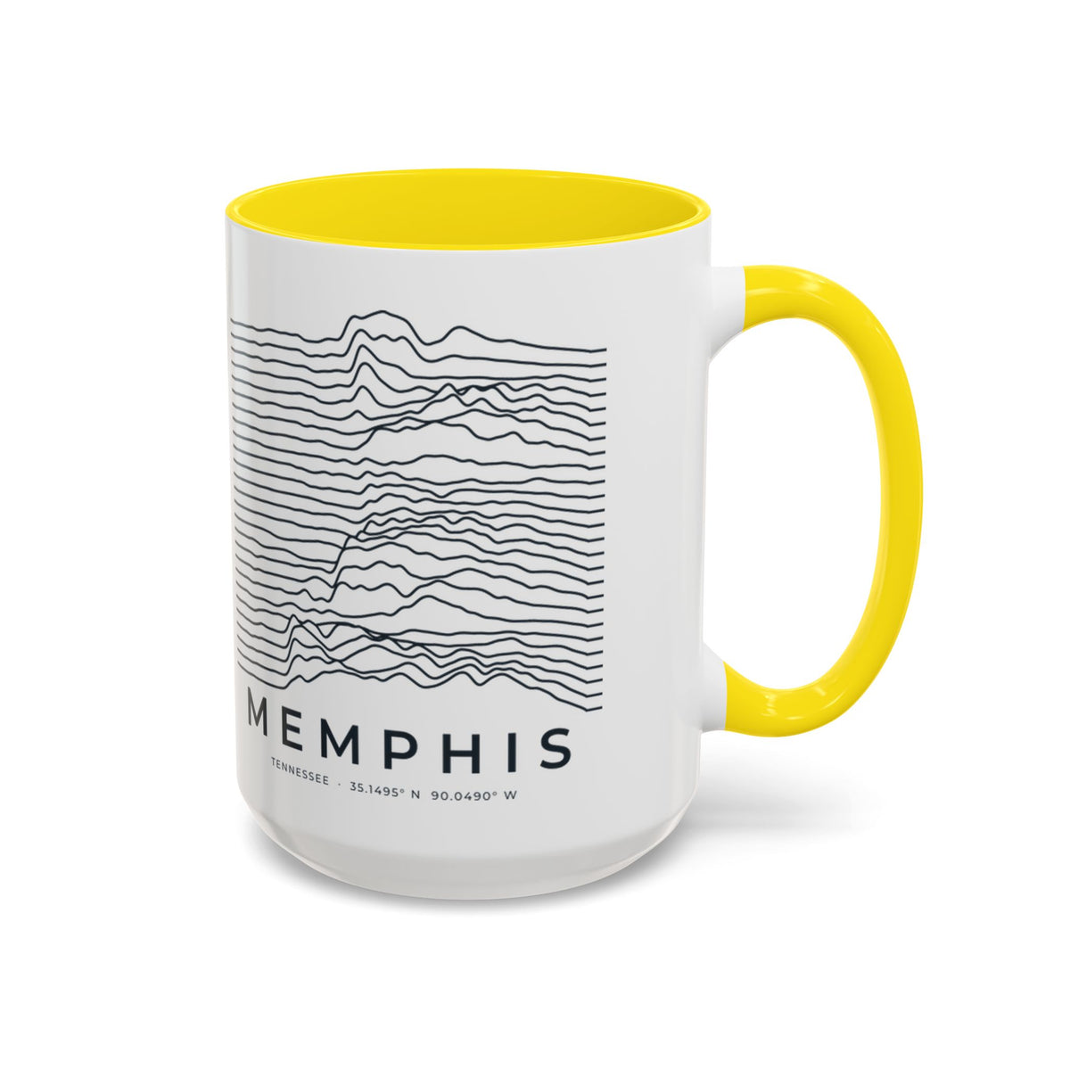Memphis Ridgeline Accent Mug