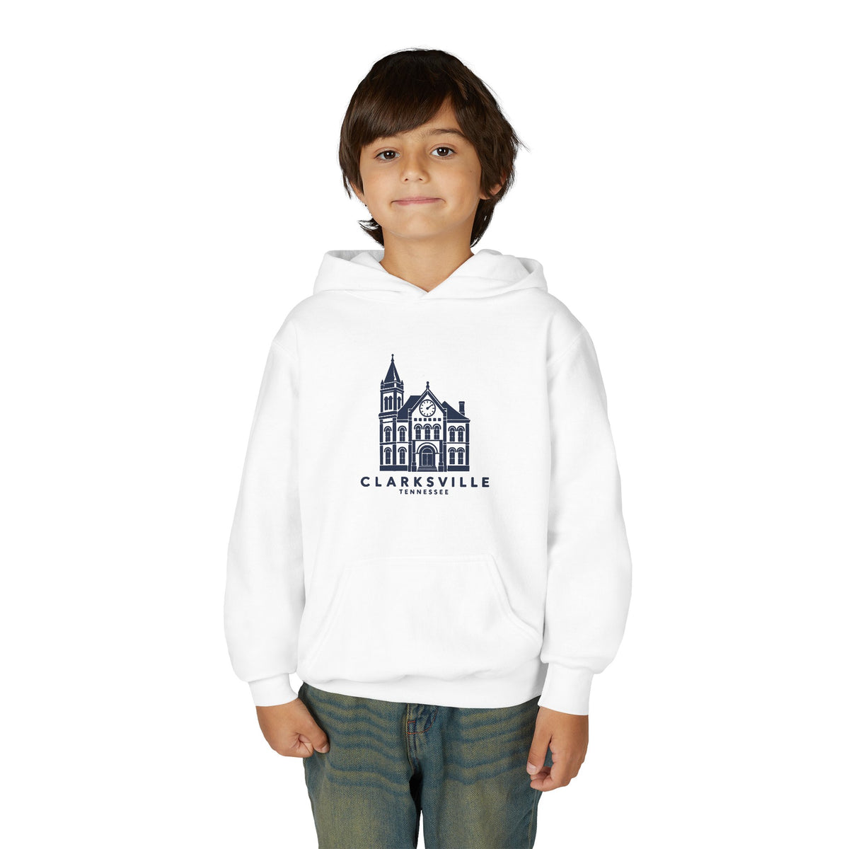 Clarksville Customs House Kids Hoodie