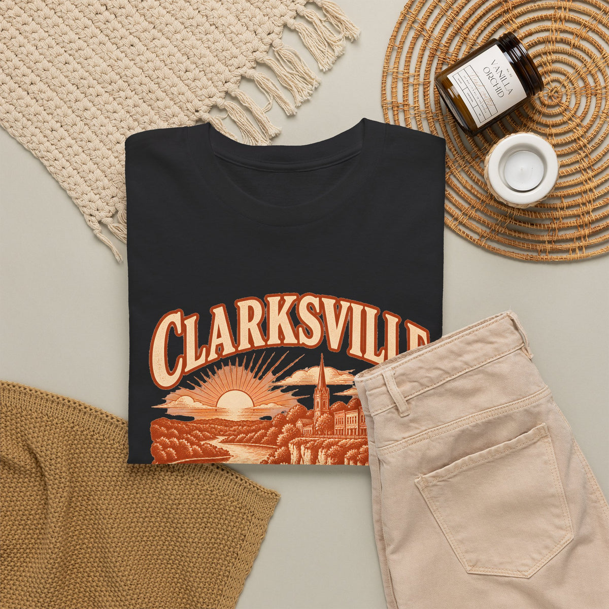 Clarksville Engraved Valley T-Shirt
