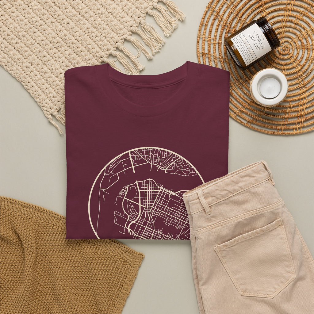 Chattanooga Street Map T-Shirt