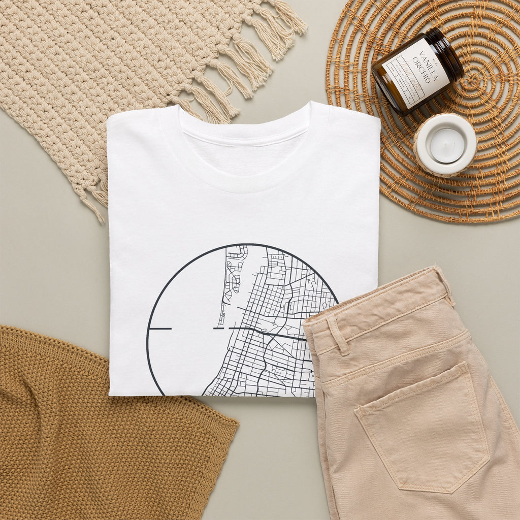 Memphis Street Map T-Shirt