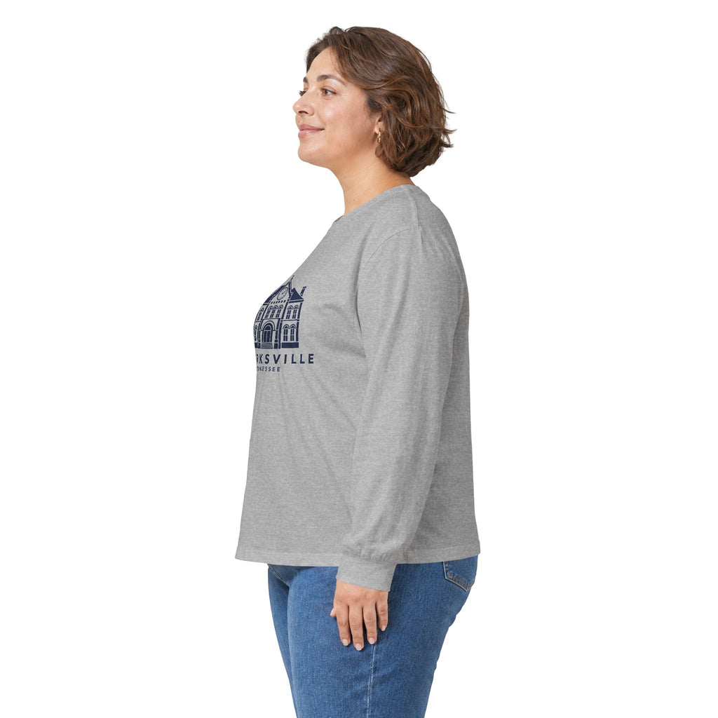 Clarksville Customs House Long Sleeve T-Shirt
