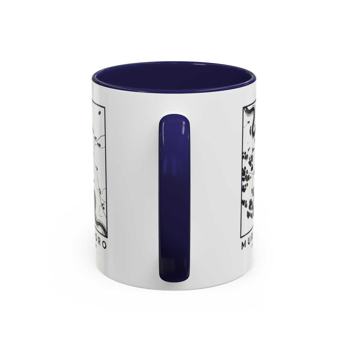 Murfreesboro Topo Map Accent Mug
