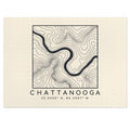 Chattanooga Topo Map Puzzle