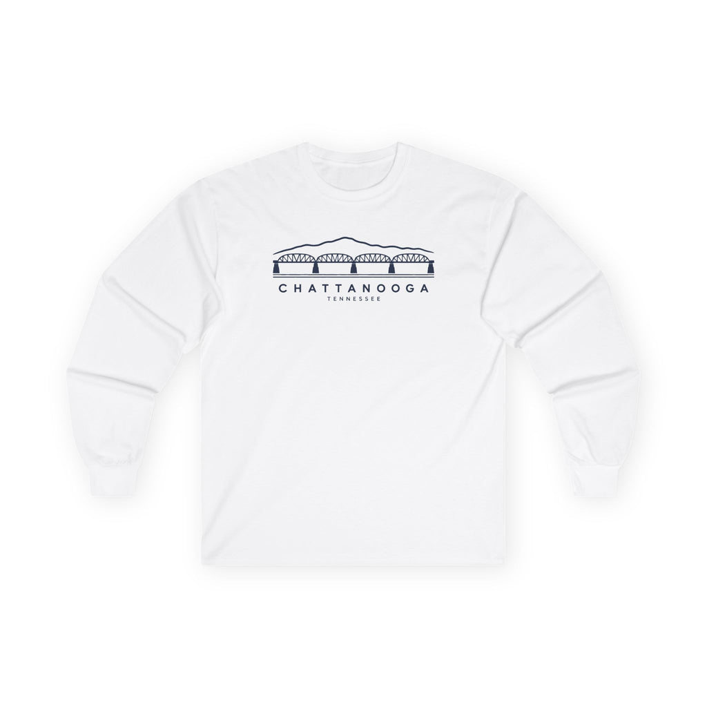 Chattanooga Walnut Street Bridge Long Sleeve T-Shirt