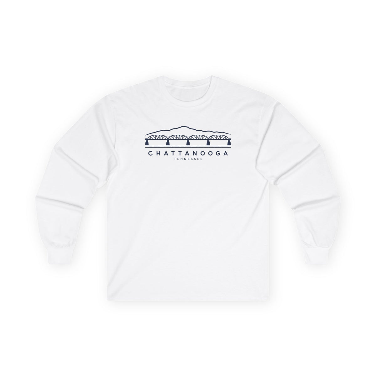 Chattanooga Walnut Street Bridge Long Sleeve T-Shirt