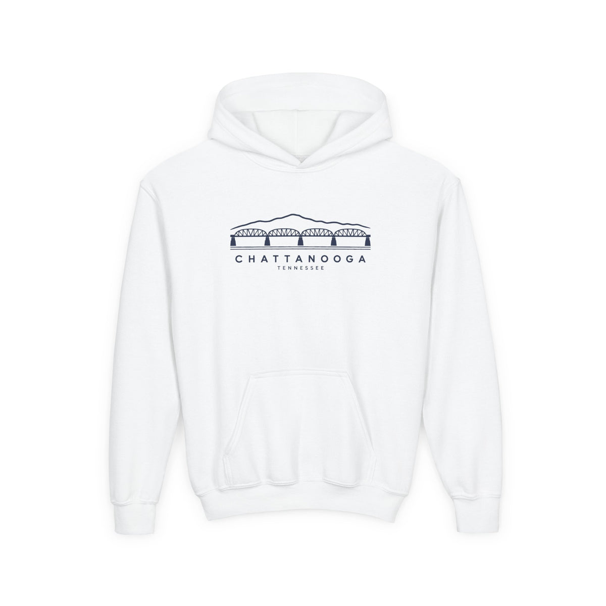 Chattanooga Walnut Street Bridge Kids Hoodie