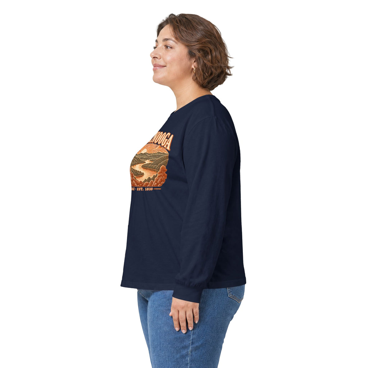 Chattanooga Engraved Valley Long Sleeve T-Shirt