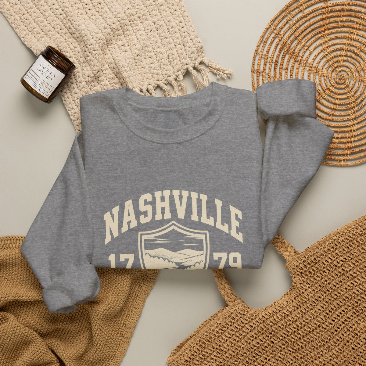 Nashville Athletic Dept Crewneck Sweatshirt