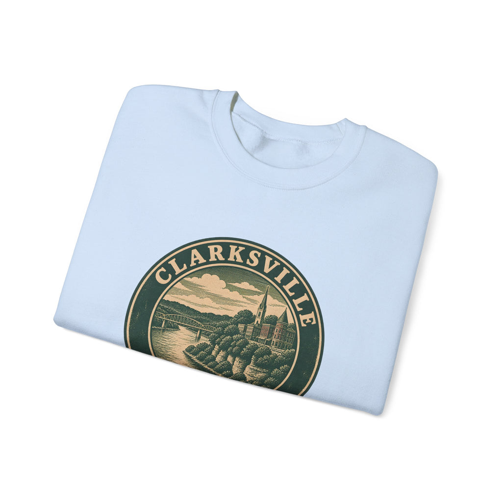 Clarksville Park Badge Crewneck Sweatshirt