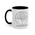 Jackson Street Map Accent Mug