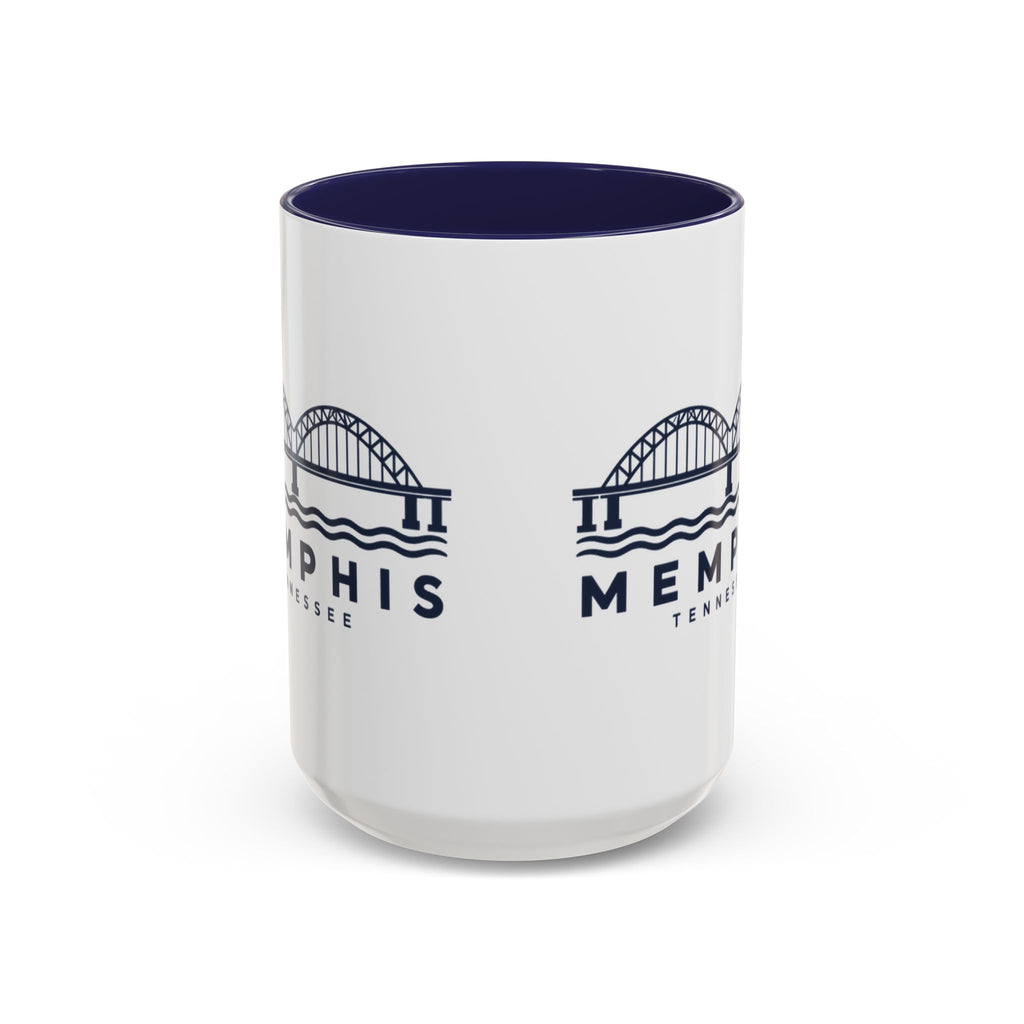 Memphis Hernando de Soto Bridge Accent Mug
