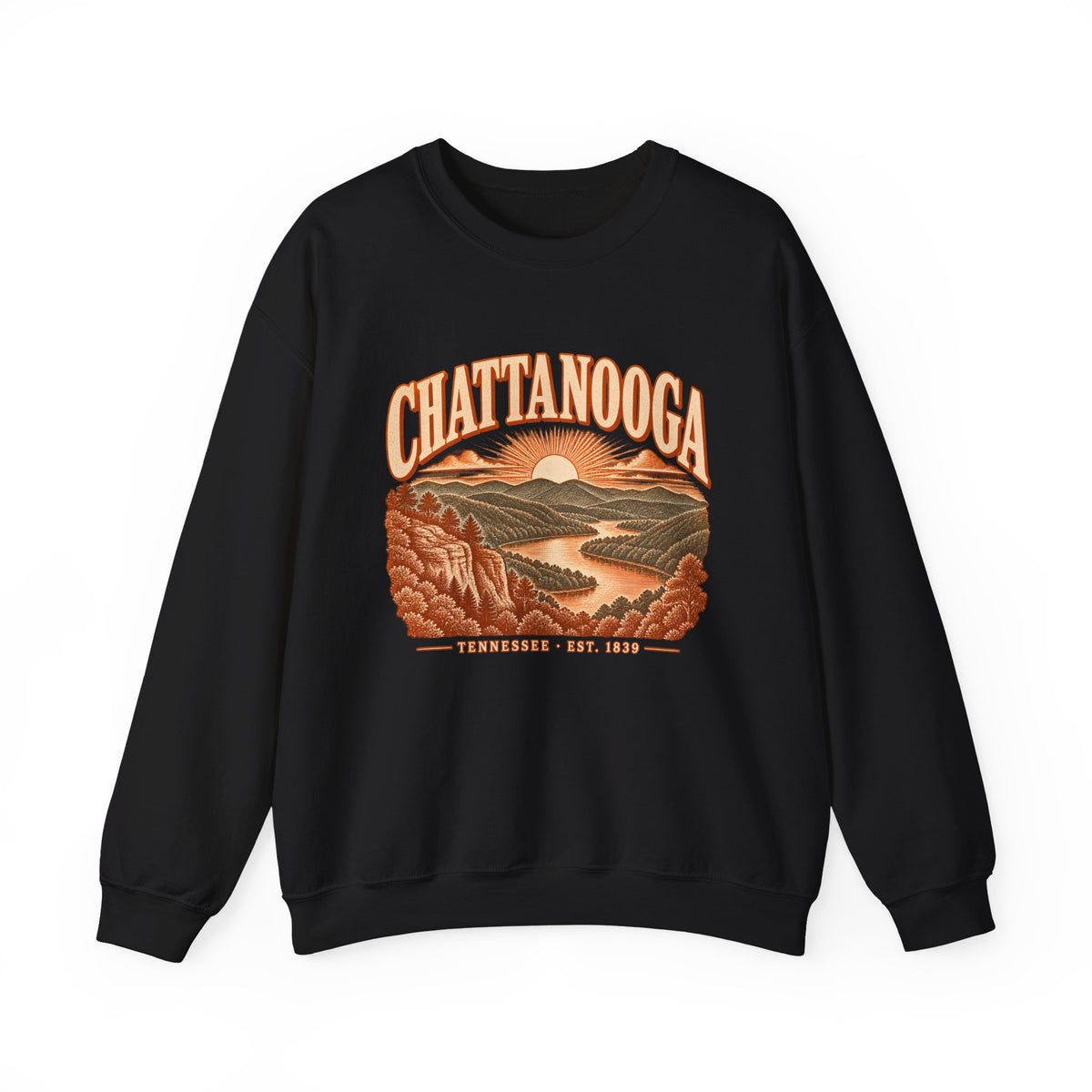 Chattanooga Engraved Valley Crewneck Sweatshirt