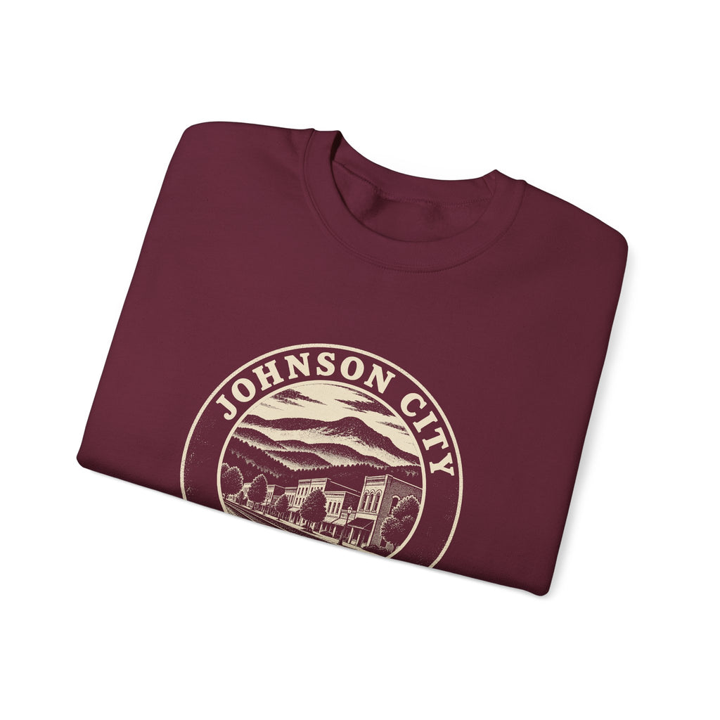Johnson City Park Badge Crewneck Sweatshirt