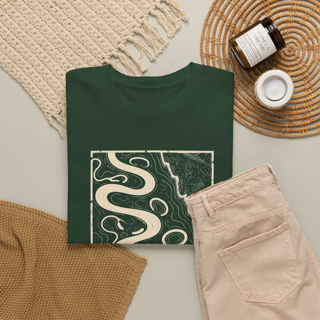 Memphis Topo Map T-Shirt