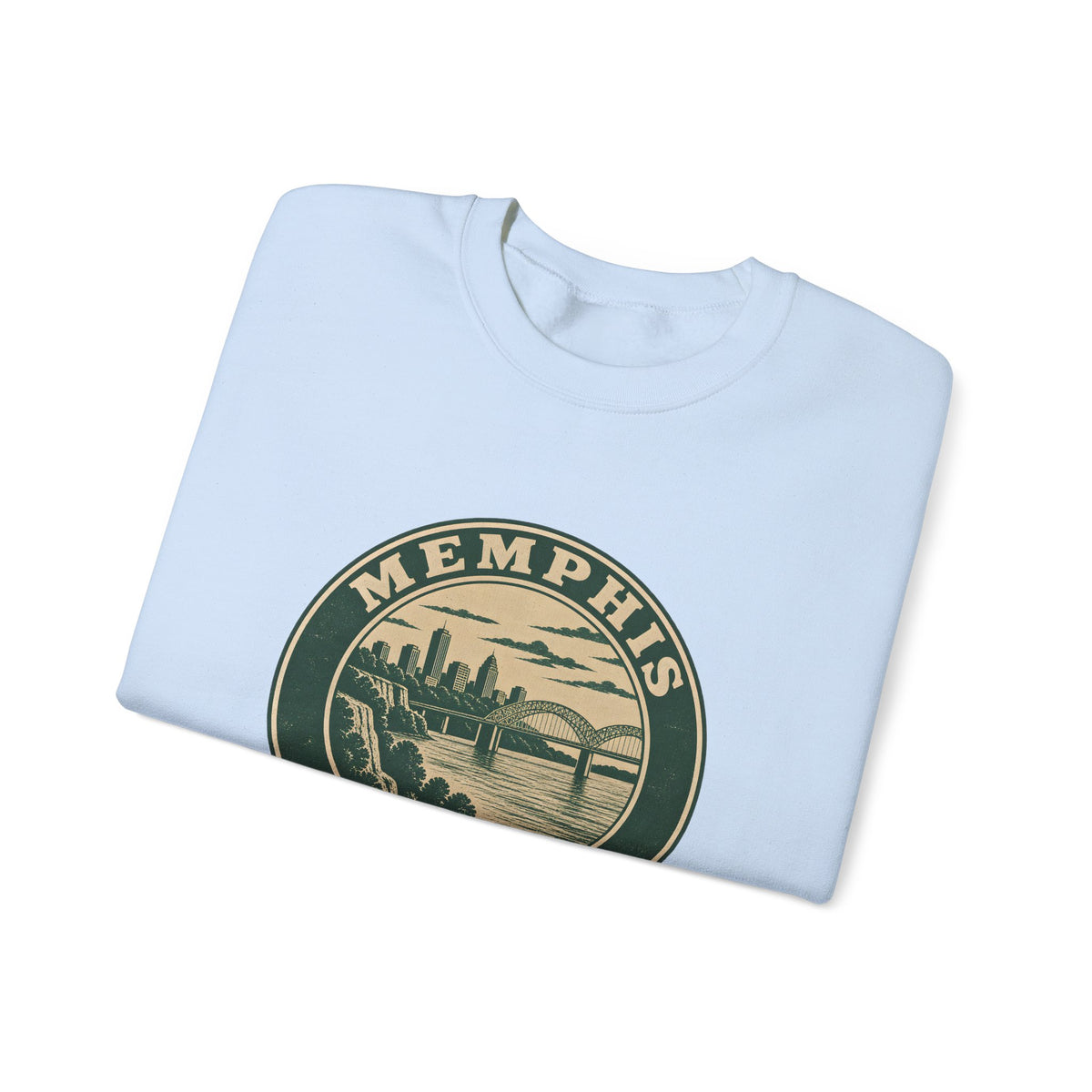 Memphis Park Badge Crewneck Sweatshirt