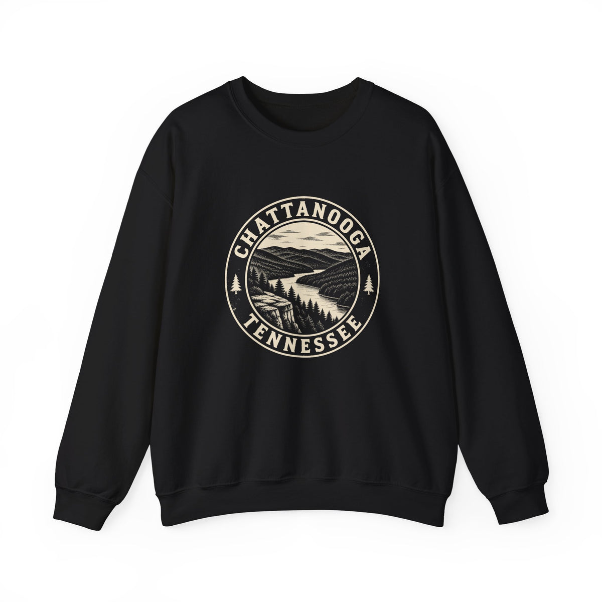 Chattanooga Park Badge Crewneck Sweatshirt
